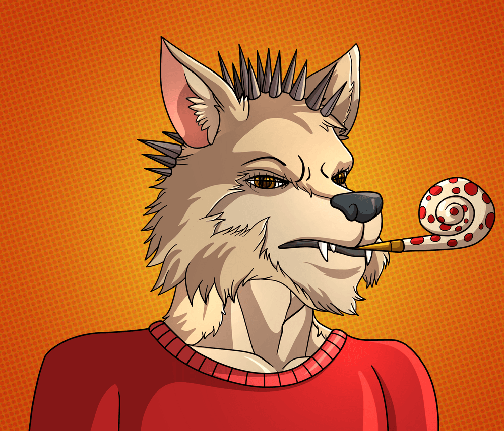 wolf-1147-wolfpack-genesis-wolf-opensea
