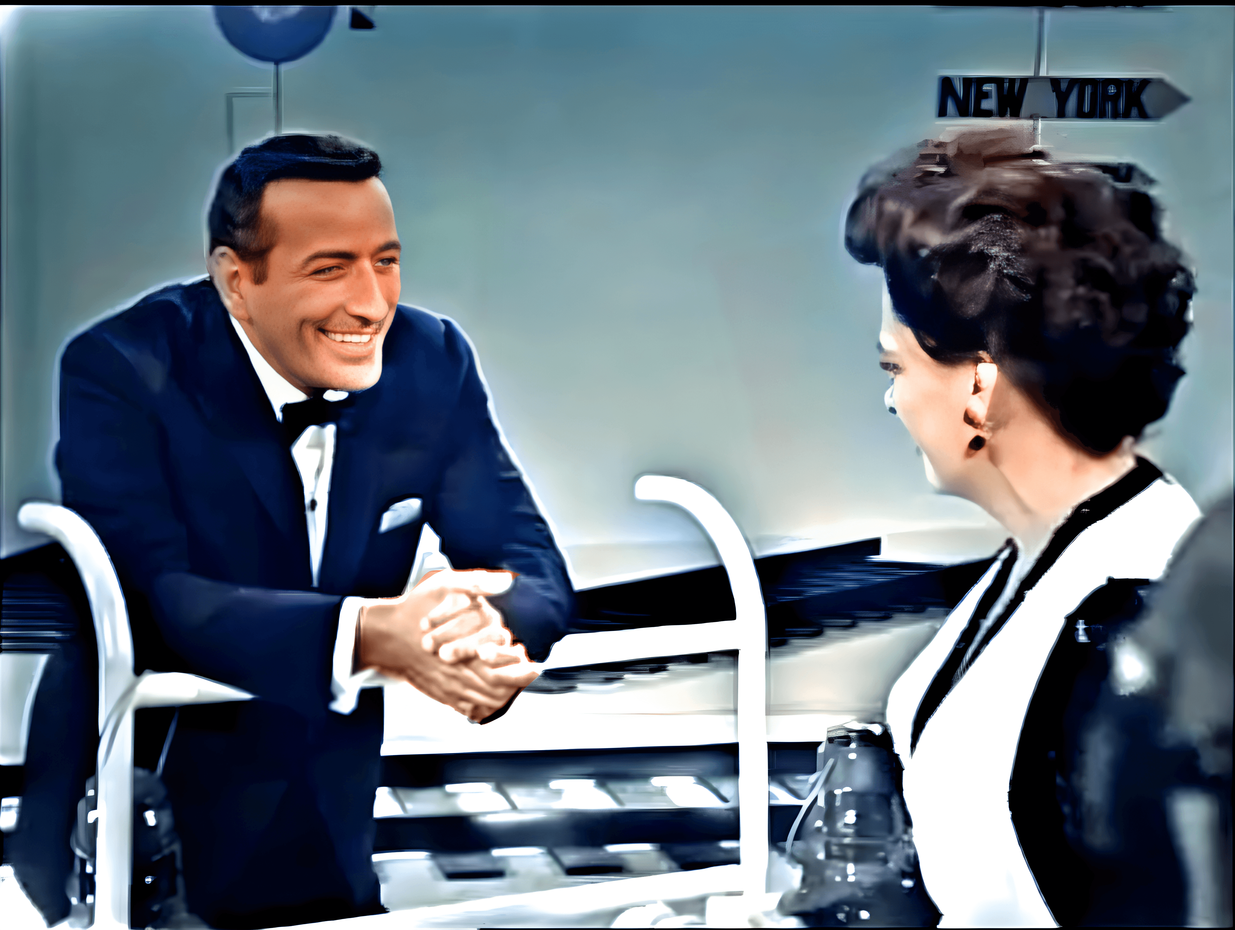 Tony Bennett & Judy Garland 8K Collectible Picture