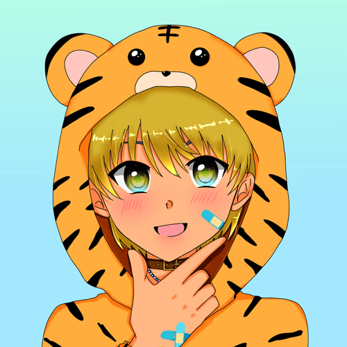 Animal hoodie Series_#9_Tiger
