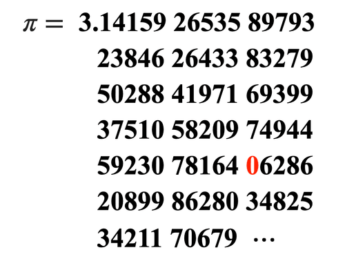 The 71st Decimal Place