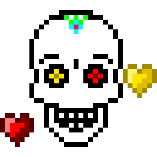 Glitch Skull - Skull Pixel Collection | OpenSea