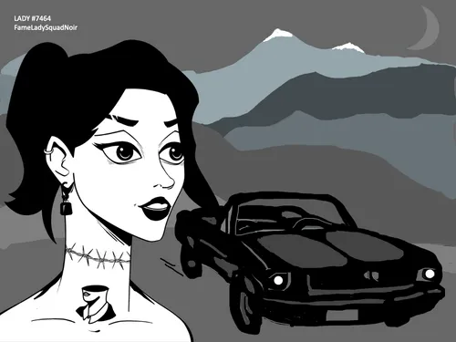 FameLadySquadNoir #005