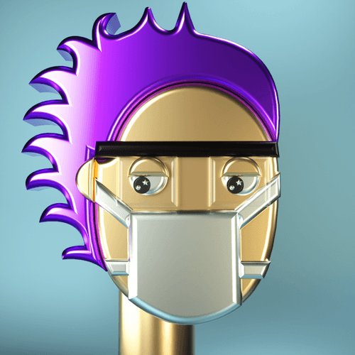 3D Chrome Punk #0328