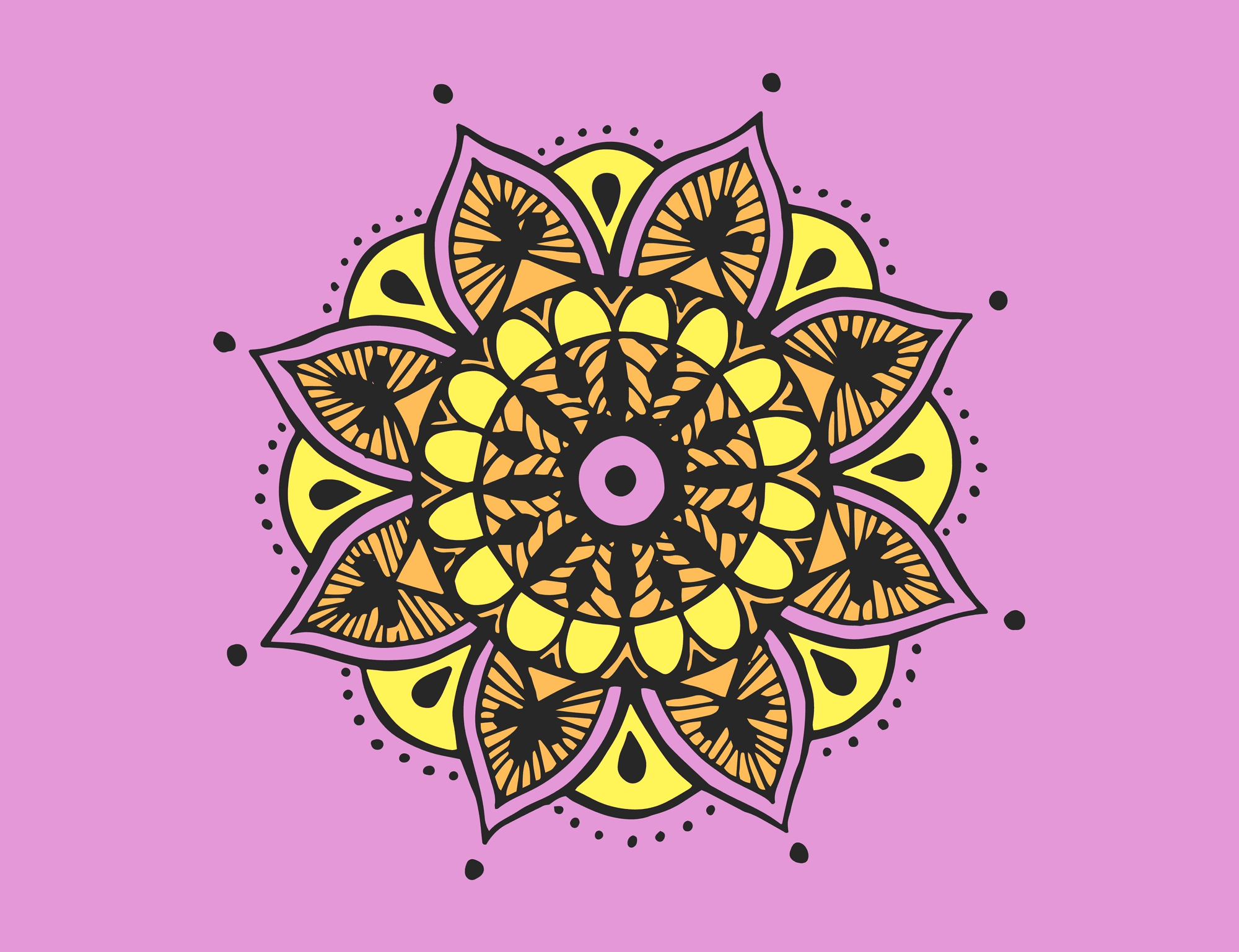 Banana Brandy Hairy Pussy - Mandala #256 - TrendyMandalas | OpenSea