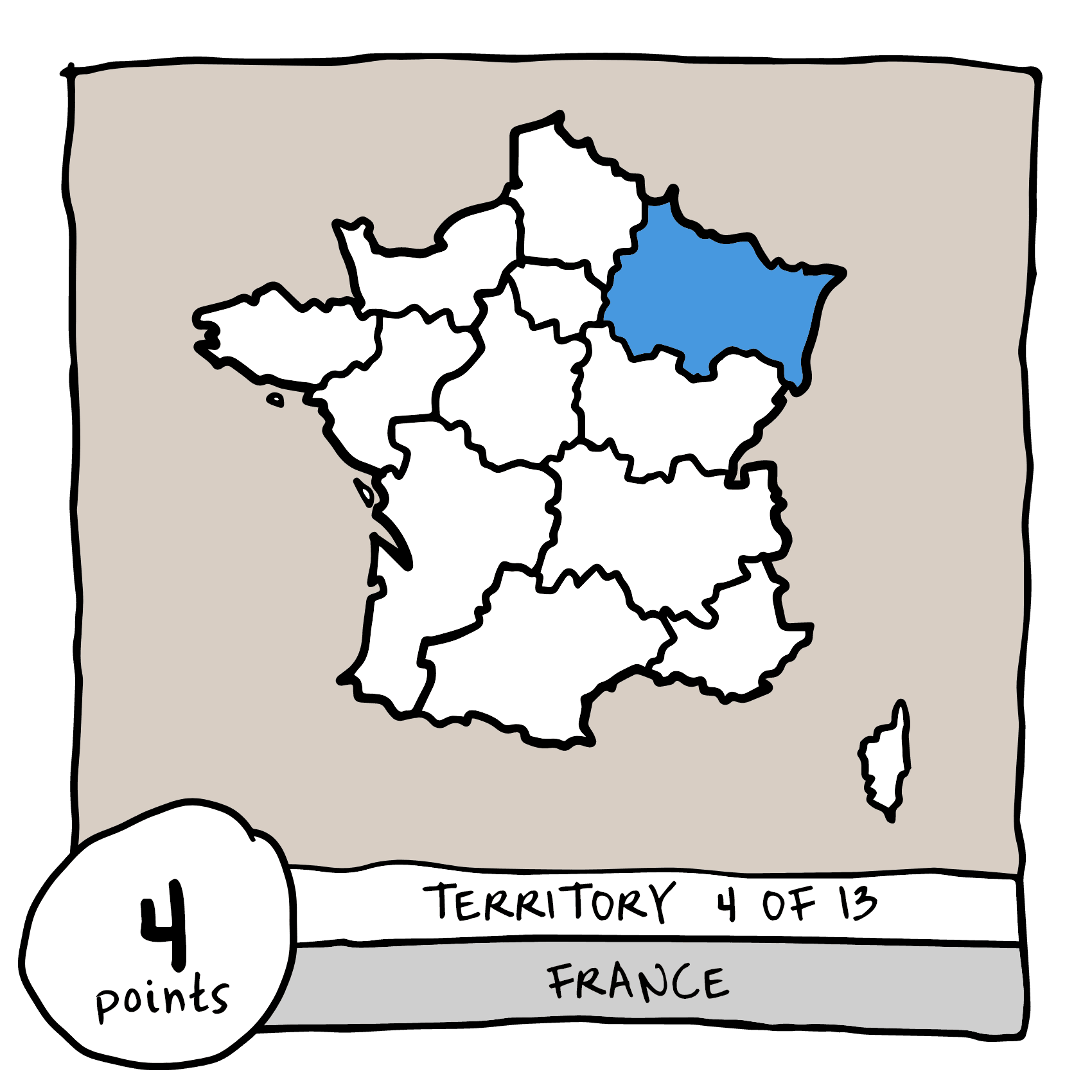 Territory 4/13 - France (Great East)