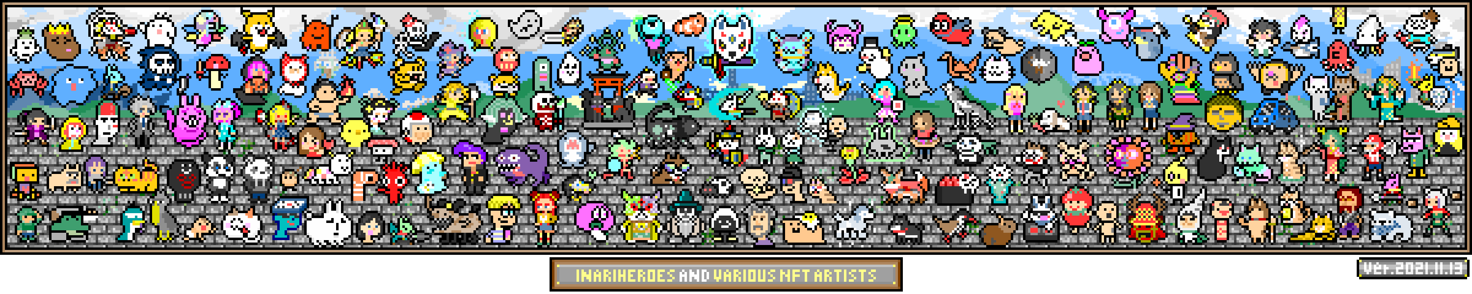 INARIHeroes and Various NFT Artists ver.2021.11.13