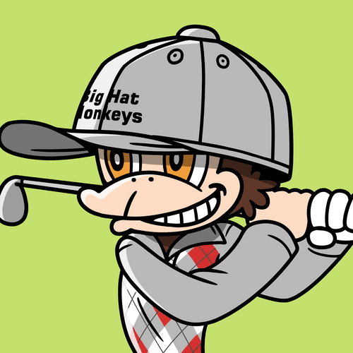 Big Hat Monkeys #0027
