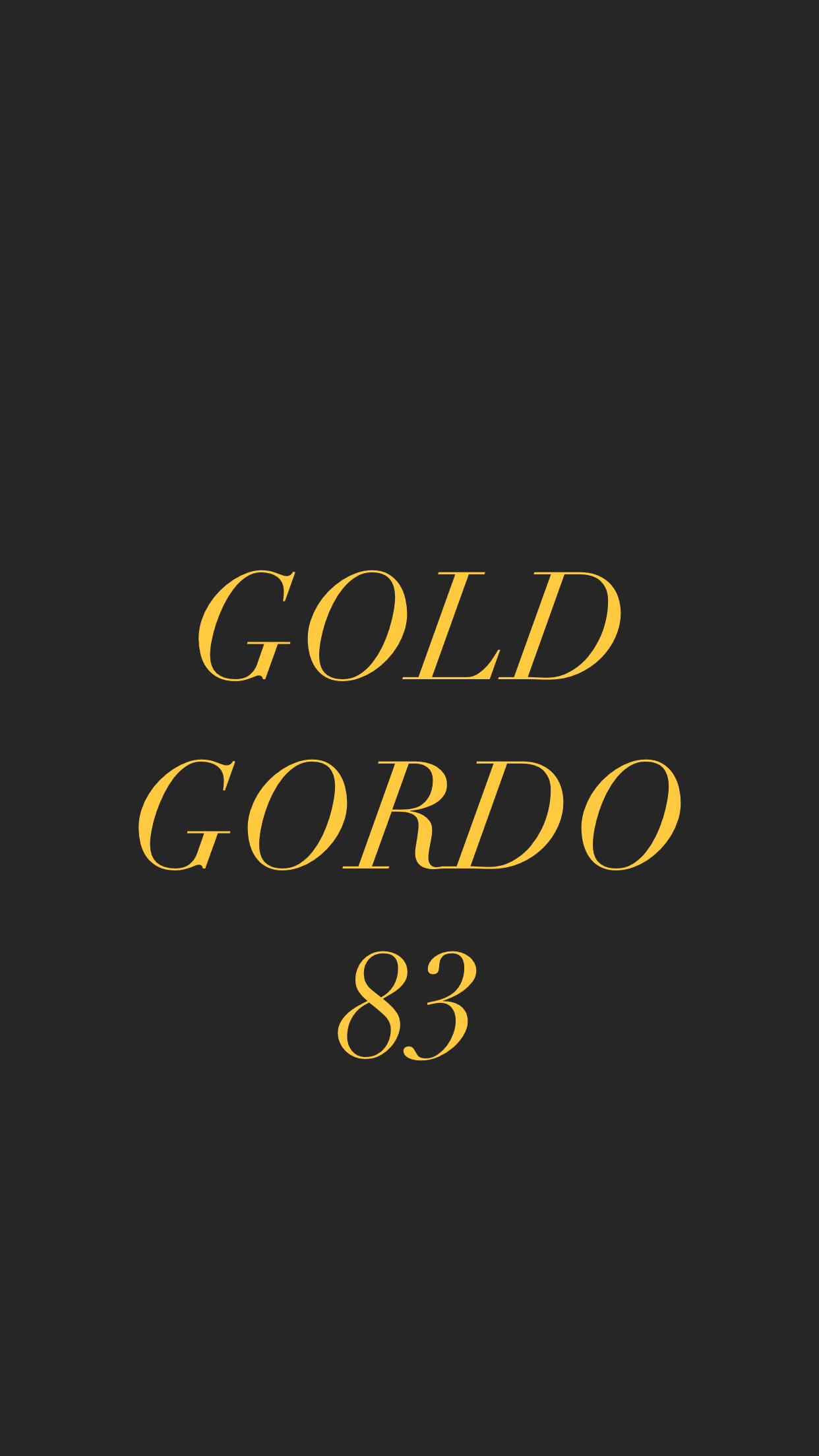 GOLDGORDO83 横幅