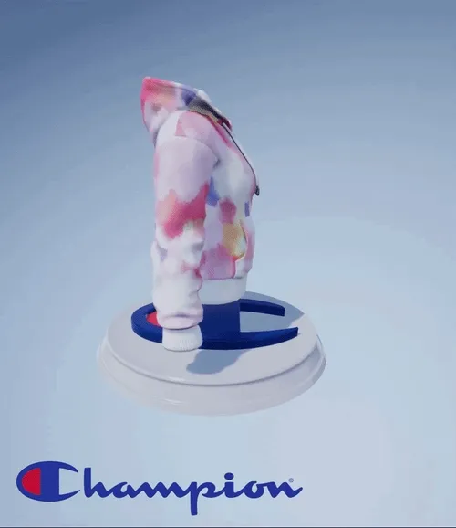 Champion Animated Wash Cloud Hoodie