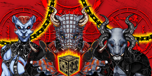 Banner #2 Hellraiser Draco Leopards