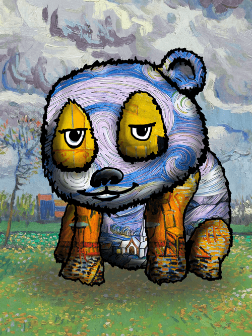 Panda Van Gogh