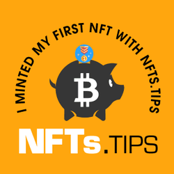 I Minted my First NFT with NFTs.tips collection image