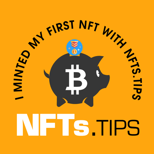 I Minted my First NFT with NFTs.tips