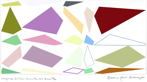 Language of Vision Generative Art Series 40/64