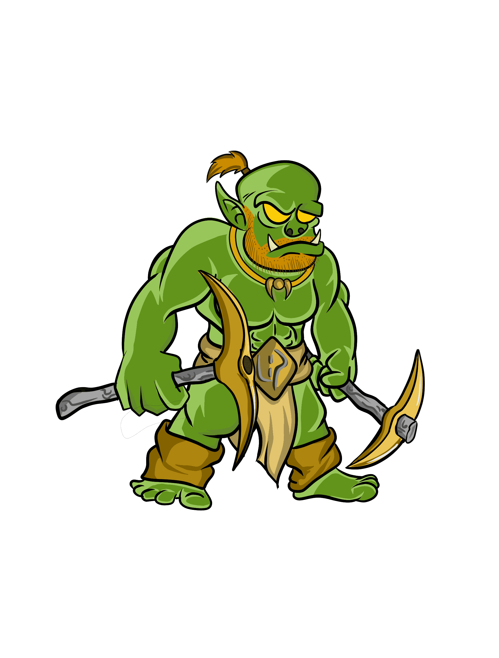 Orclands Miner Orc Level 3