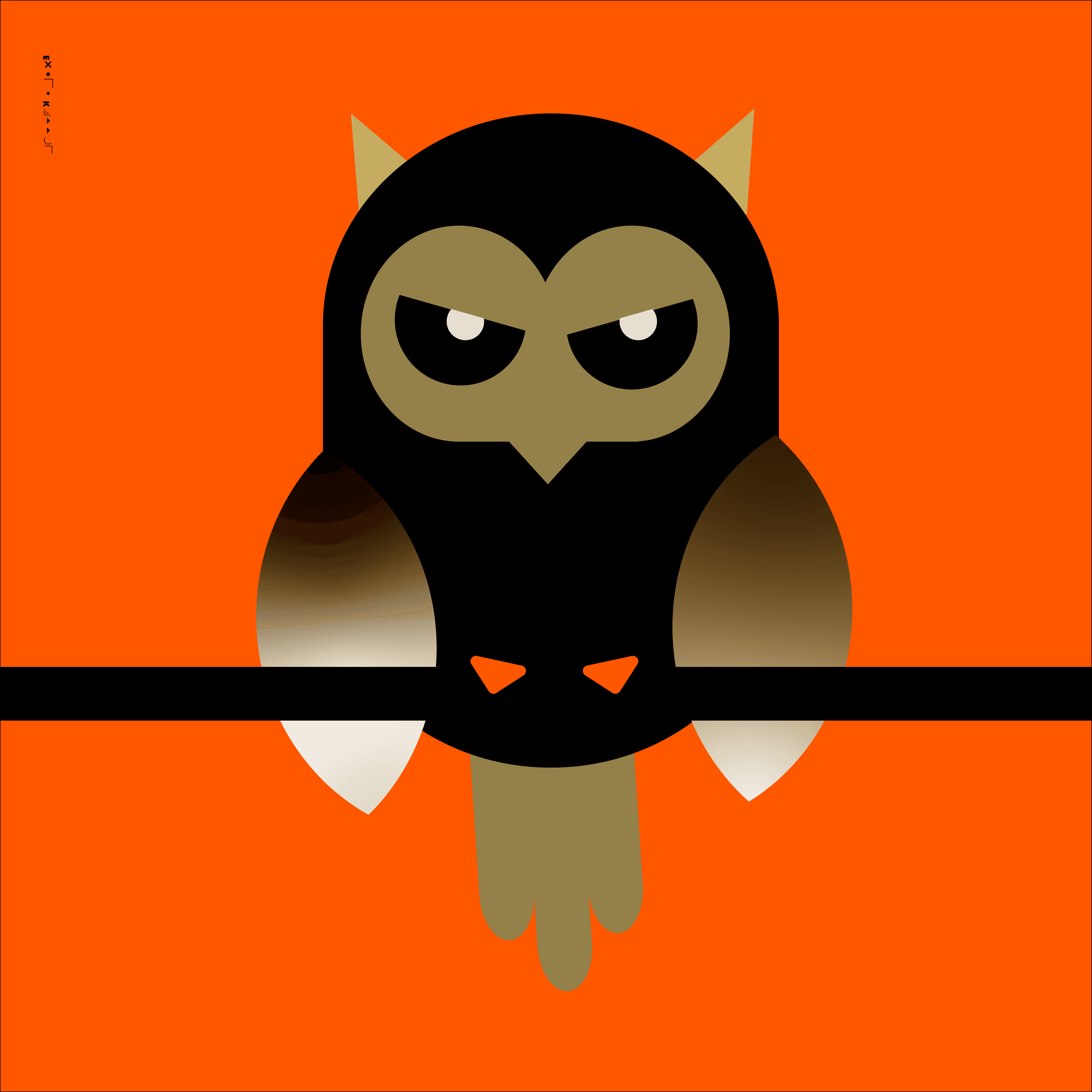 #35 Moon Light Owl 35/50