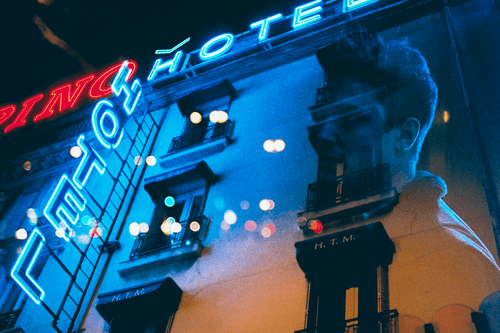 Neon Life #7 - Blue Hotel