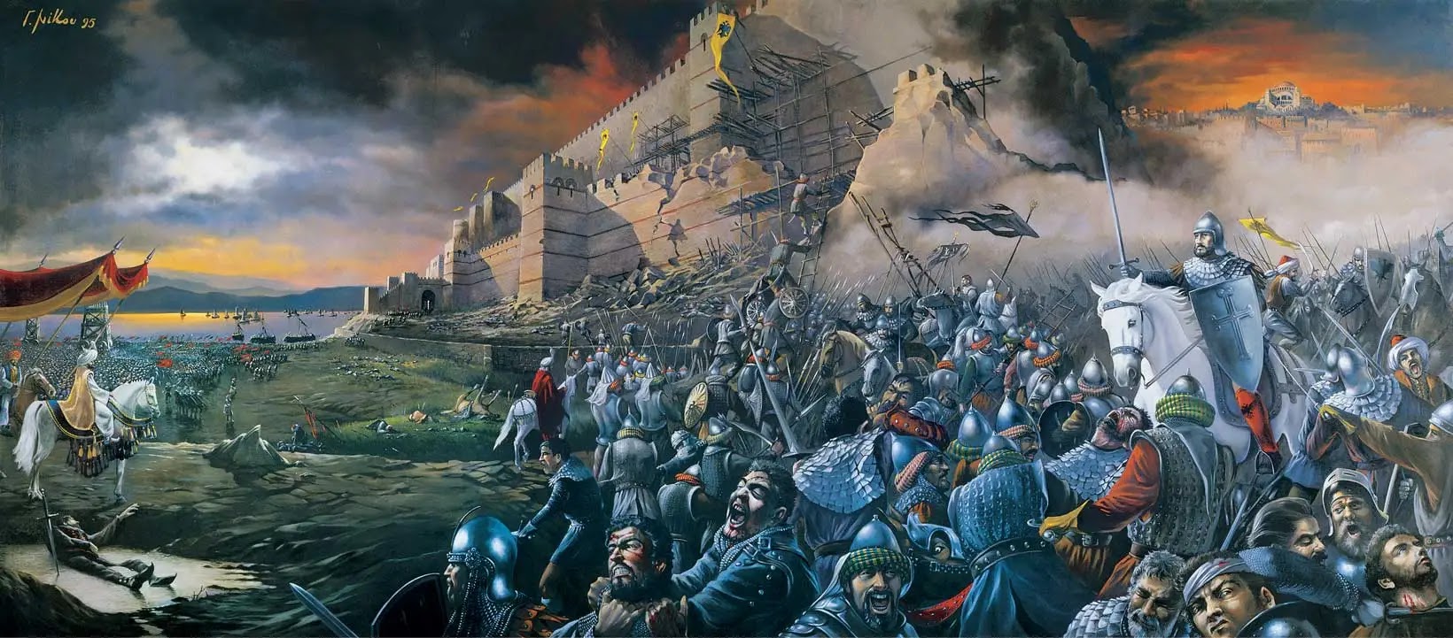 Custodes aput portam Constantinopolis - Οι φύλακες στην πύλη της Κωνσταντινούπολης