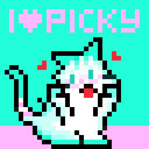 Picky Cat 054 민티 Picky Cat OpenSea