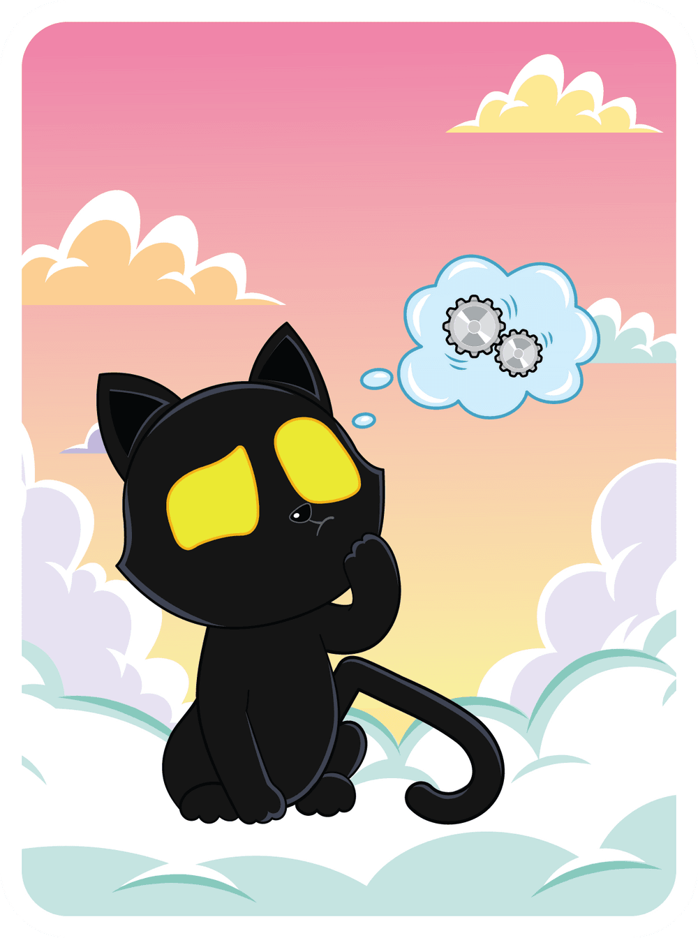 Very, Very, Very, Very, Lucky Black Cat #25370 - Veefriends Series 2 