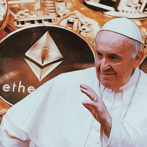 Ether Oil #15 Pope Francis