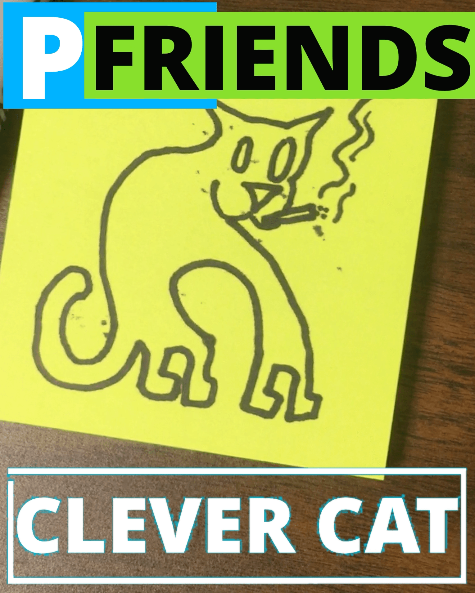 CryptoPukns #7 CLEVER CAT