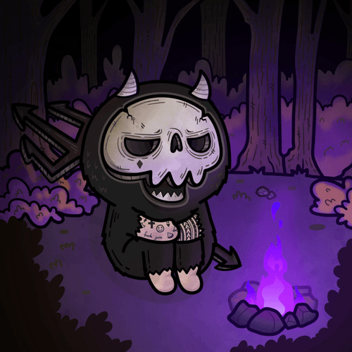 DEATH SKULL MASK #010