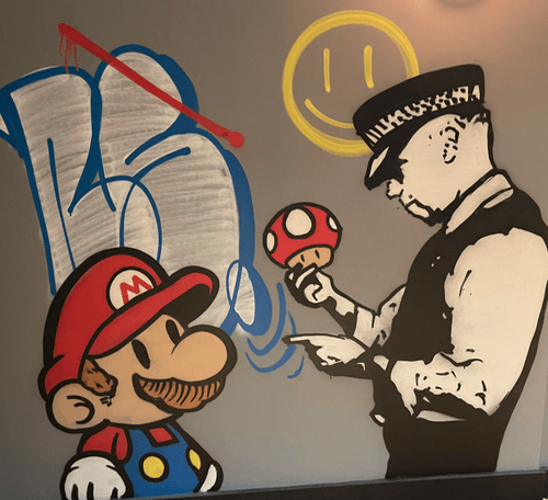 Trouble in Manchester 🍄 👮🏻‍♂️ 