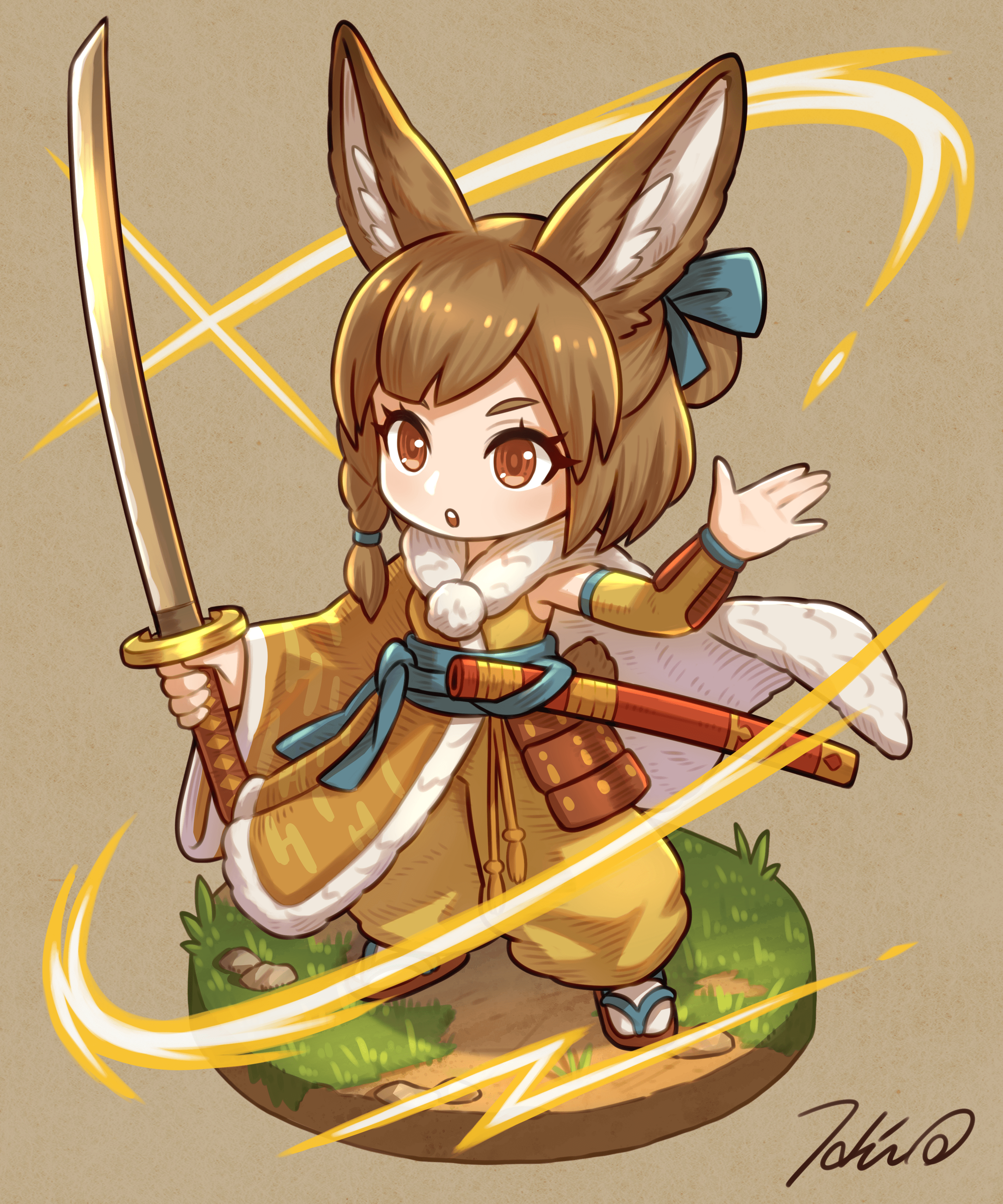 Rabbit Samurai Mitsuki #012