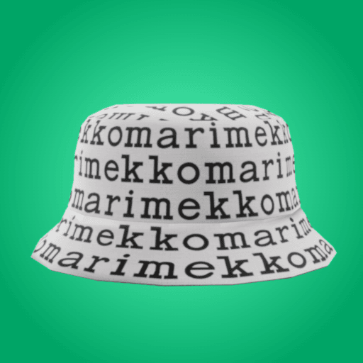 Marimekko Logo Bucket Hat