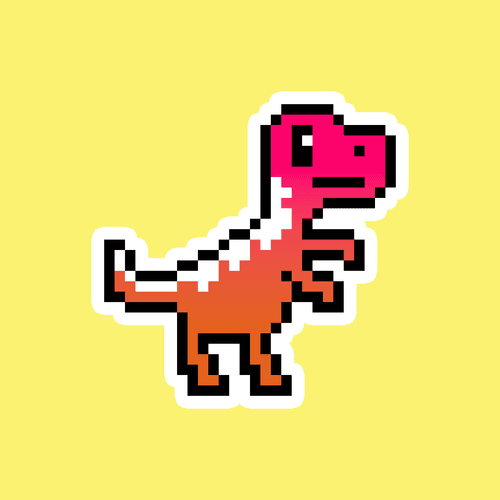 PixelSaurus Rex #0074