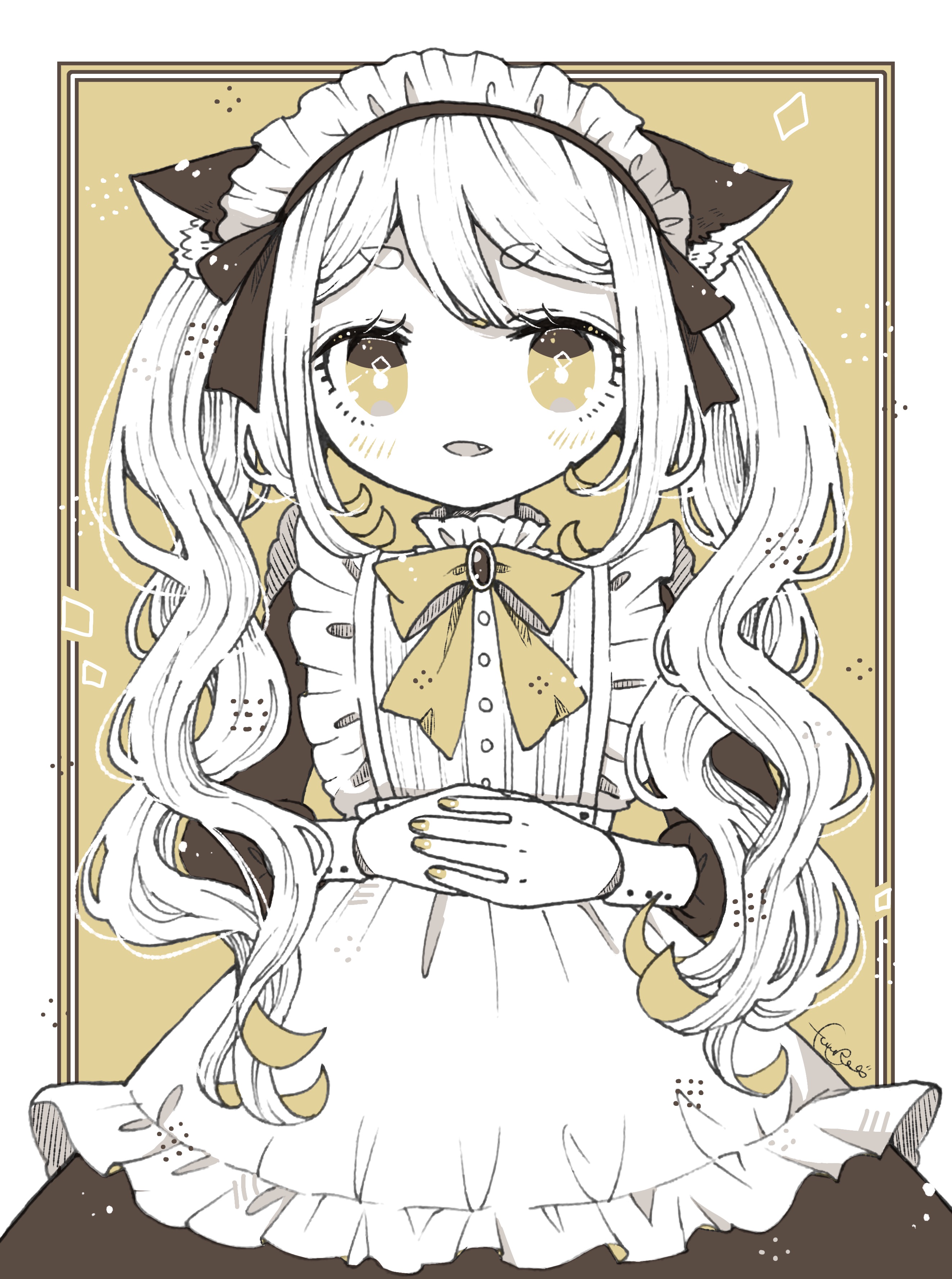 #004 Cat maid