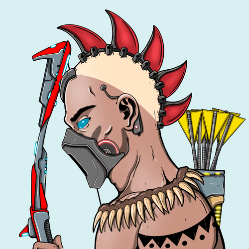Mohawk Warrior #1114