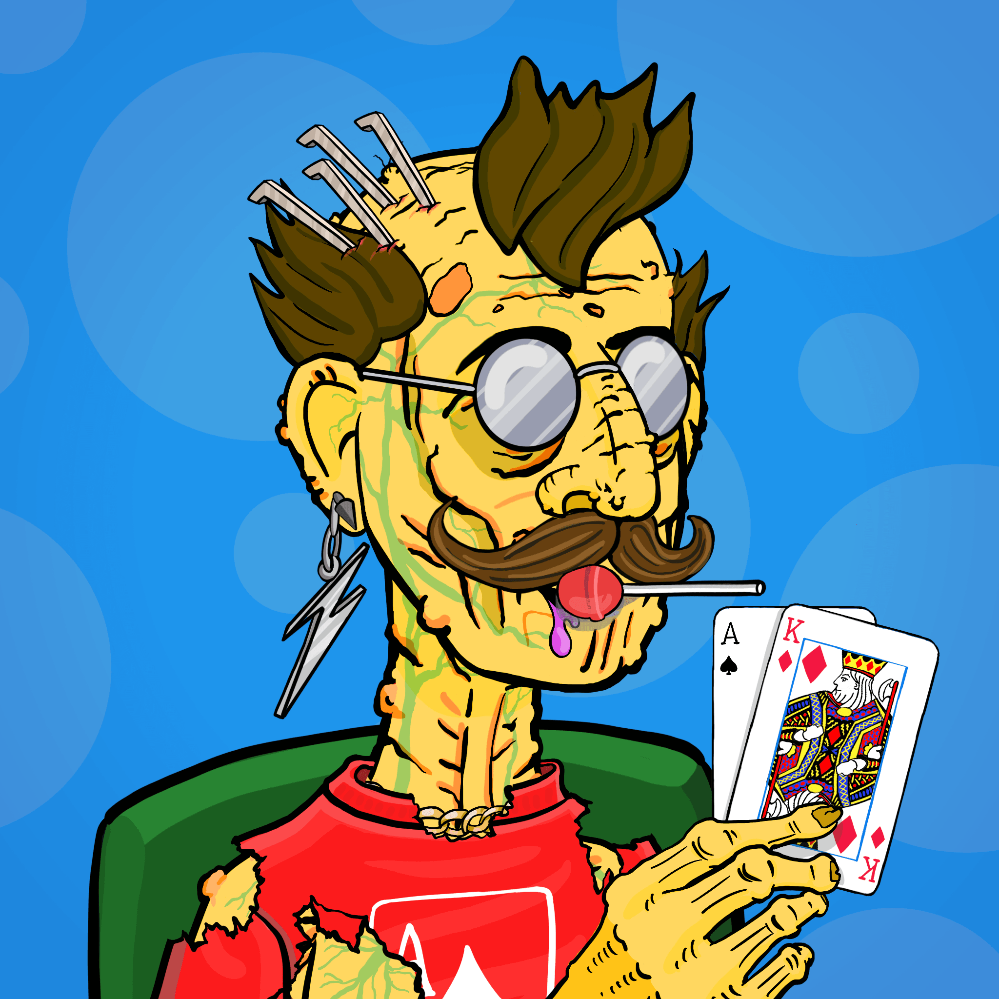 Zombie Poker Freak Gen. #0003