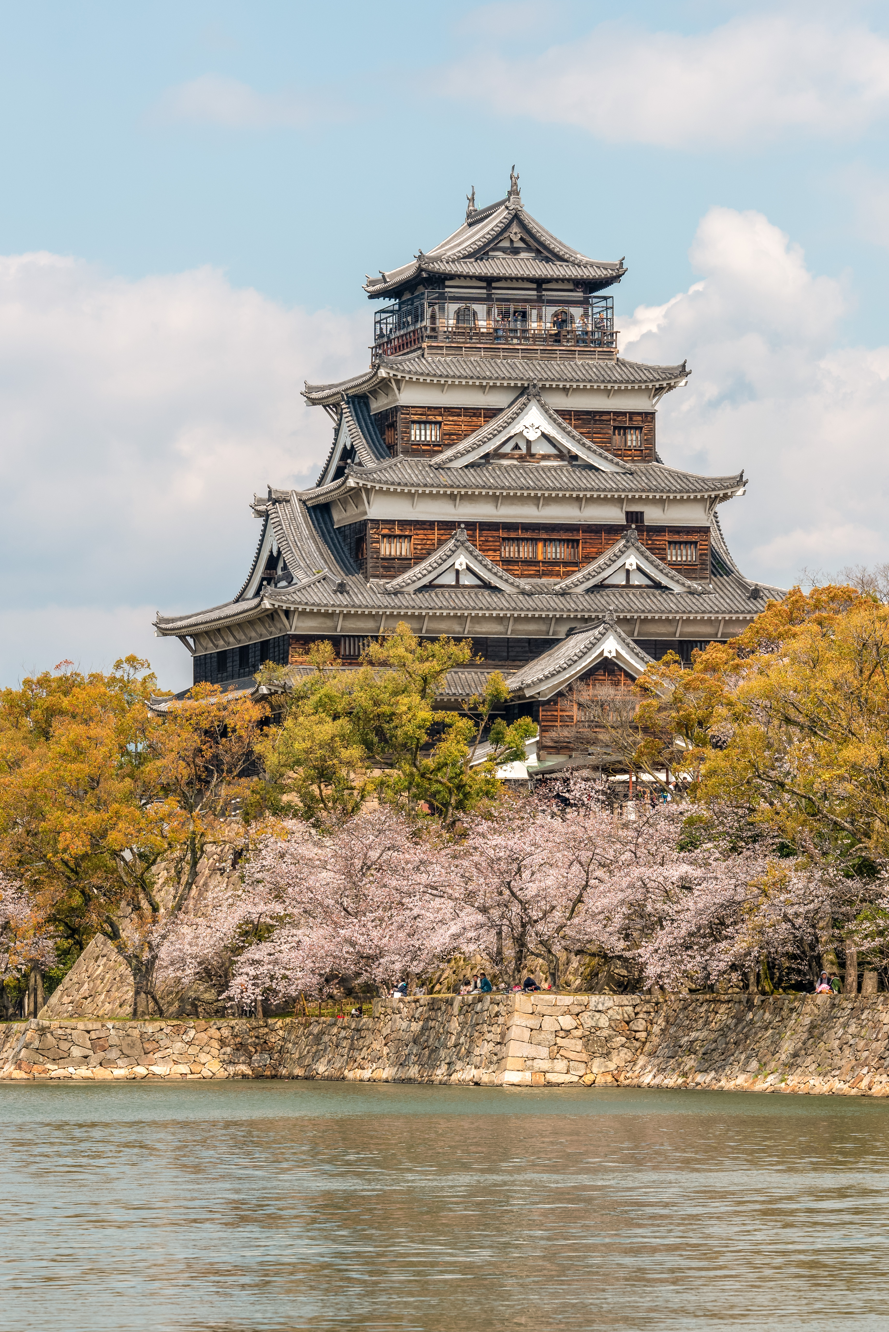 Hiroshima Castle - Celebrate spring