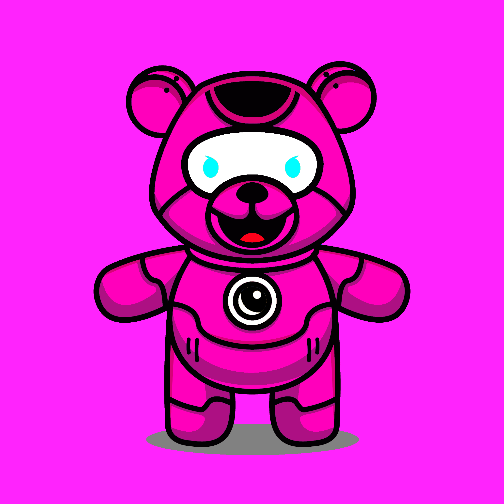 Robot Teddy 7 Robot Teddy Yacht Club OpenSea