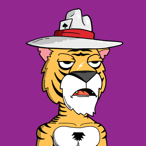 Grouchy Tiger Social Club #5295