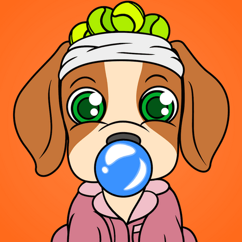 Bubblegum Puppy #3542