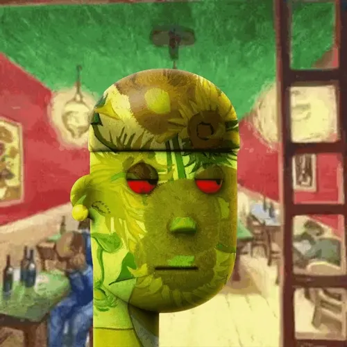 3D VAN GOGH PUNKS #084