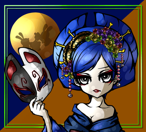 Cheeky Oiran Doll RURIKO #014