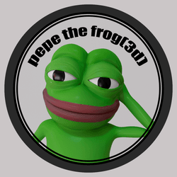 pepe the frog(3d) collection image