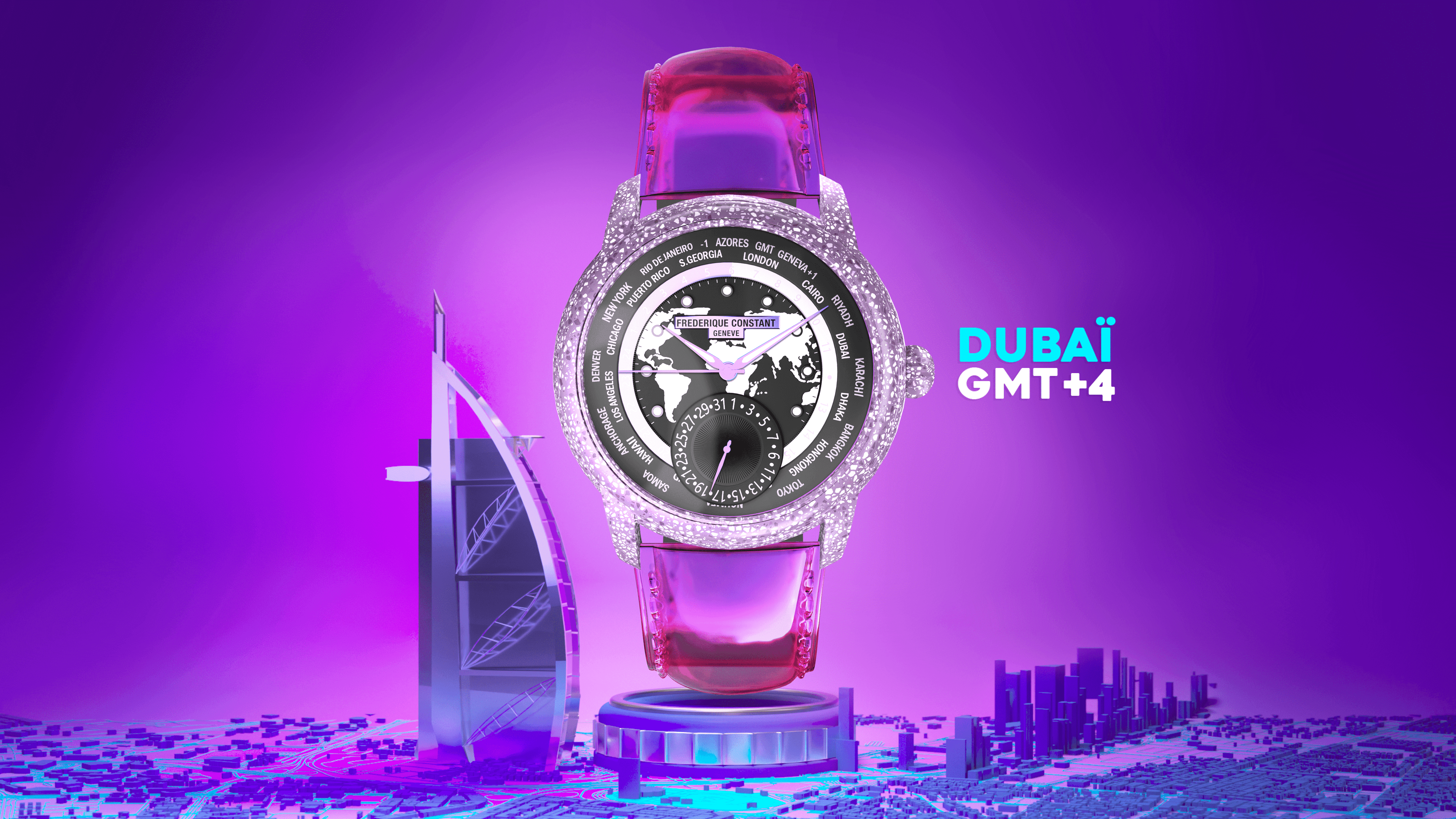 Worldtimer #420 - Dubai (GMT+4)