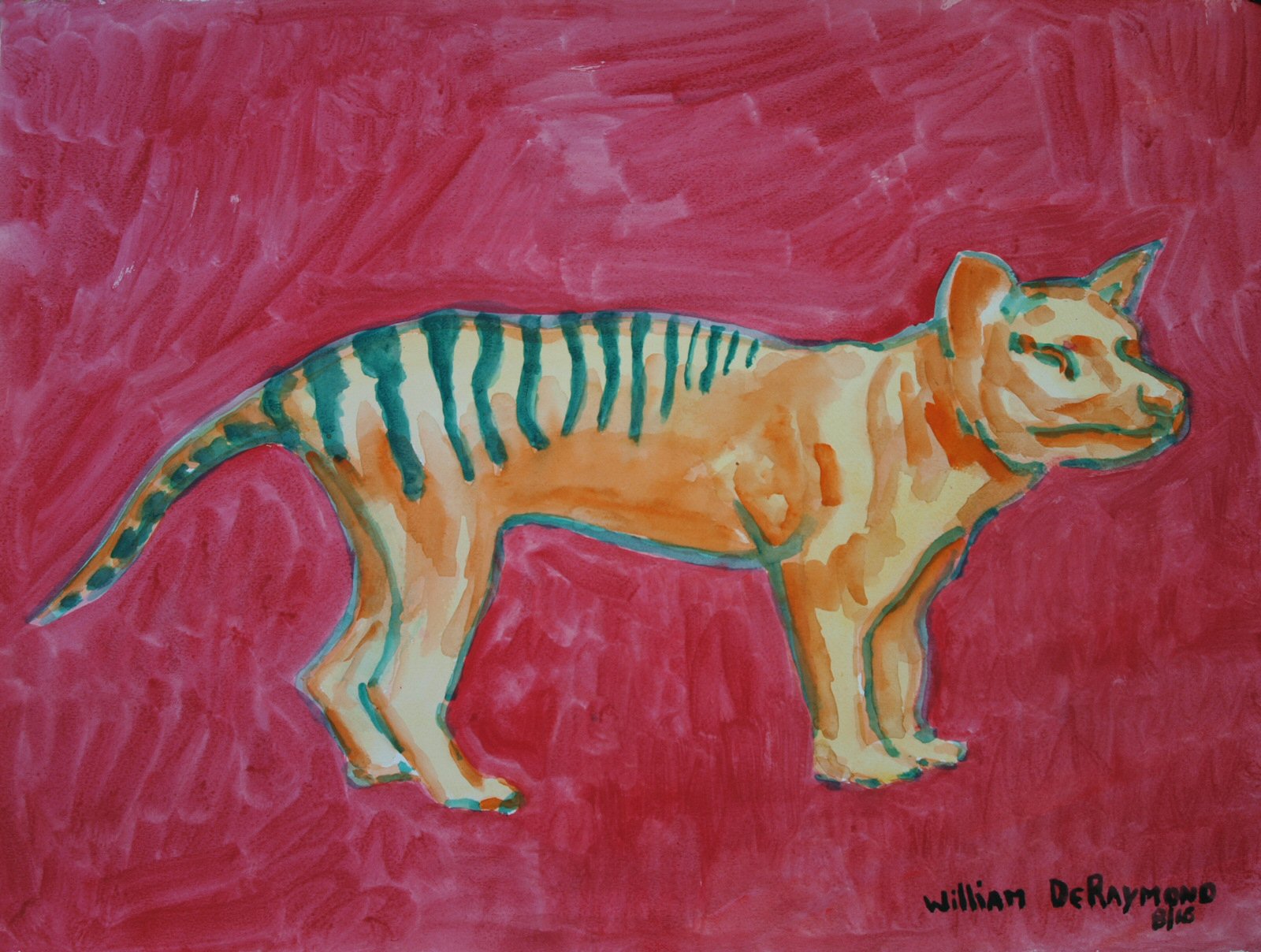 Thylacine William Deraymond The Thylacine Opensea