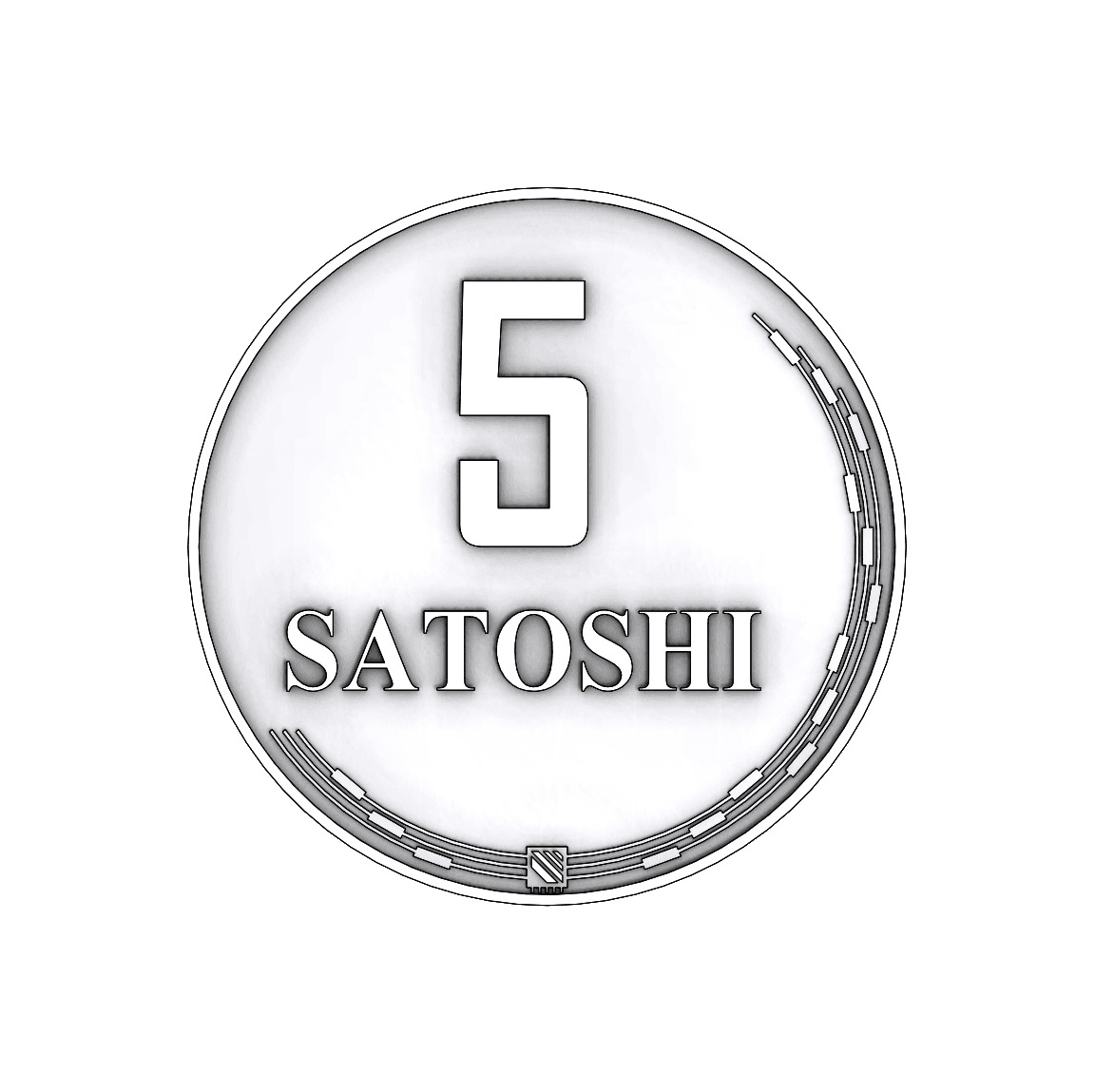 Silver Coin 5 Satoshi