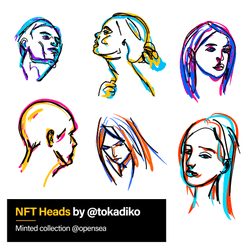 NFT heads collection image