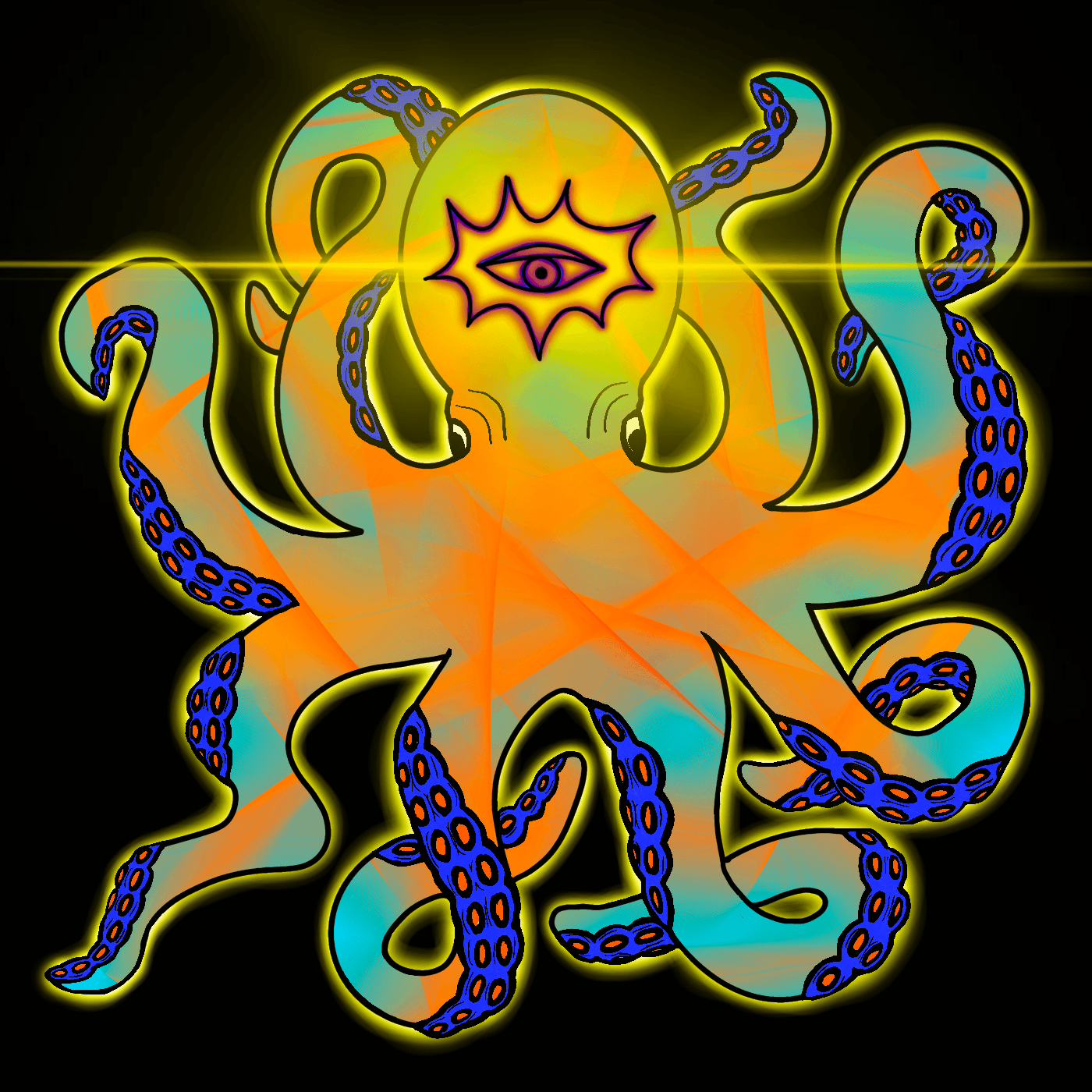Third Eye Octopus #043