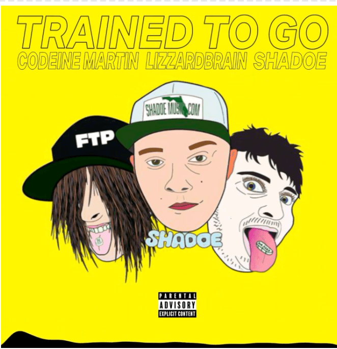 Collab NFT "Trained To Go" Feat. Lizzardbrain and Shadoe