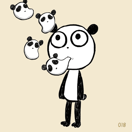 Infected panda no.018