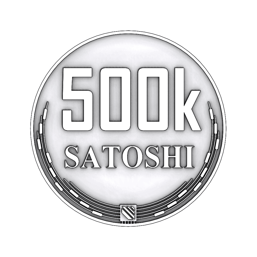 Silver Coin 500k Satoshi