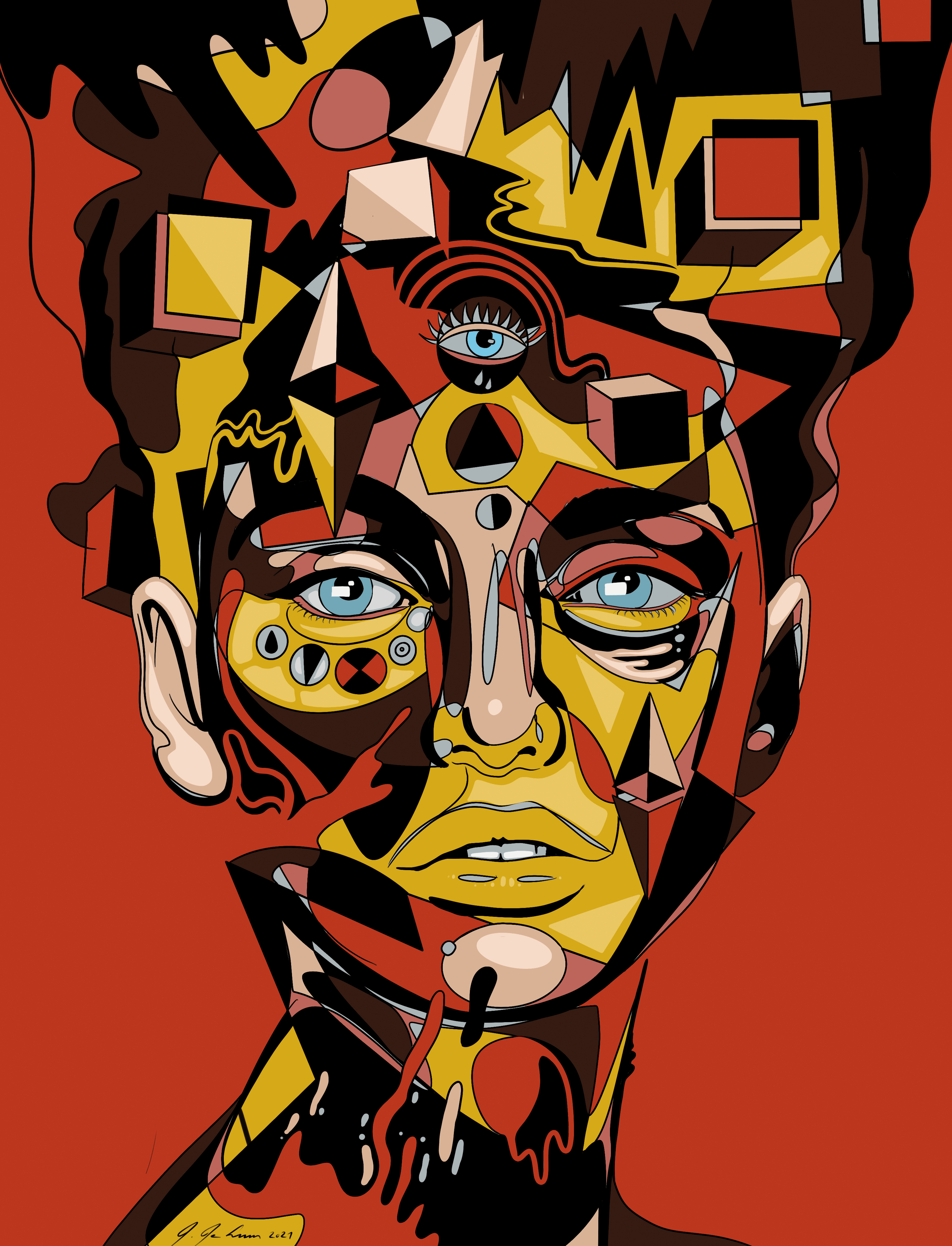 The Third Eye - Colored 1/1 Edition